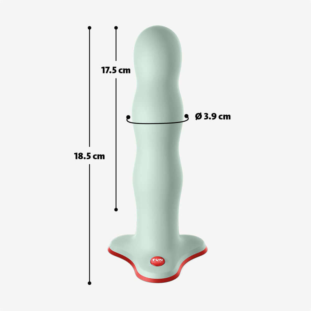 Fun Factory BOUNCER sage green - Sage Green 18.5 cm Dildo